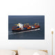 container cargo ship Wall Mural
