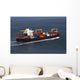 container cargo ship Wall Mural