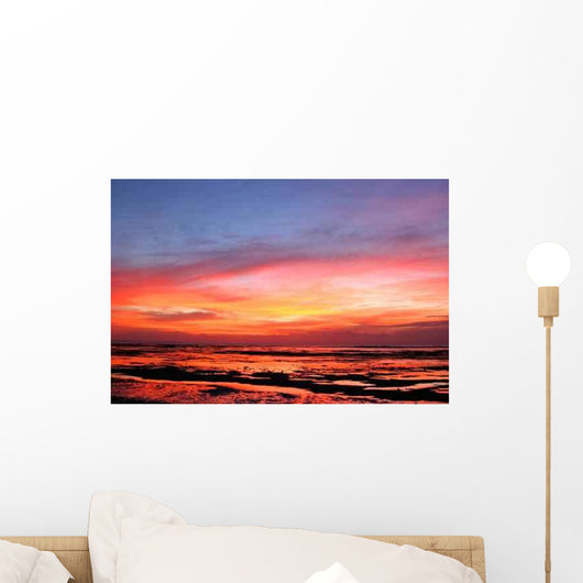 Sunset Indonesia Wall Decal