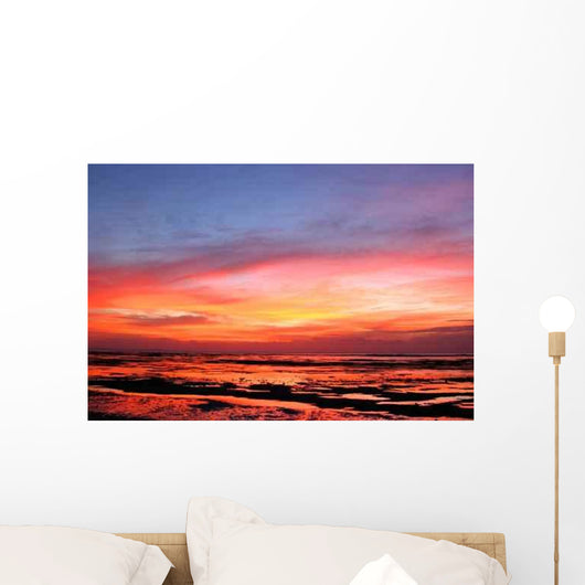 Sunset Indonesia Wall Decal