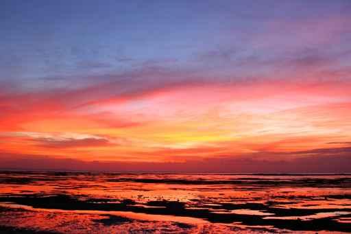Sunset Indonesia Wall Decal