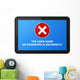Error Login Message Touch