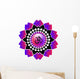 Goa India Symbol Stained Wall Decal