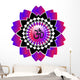 Goa India Symbol Stained Wall Decal