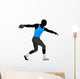 Vector illustration of discus thrower Wall Decal