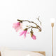 Pink Magnolia Flowers Wall Decal