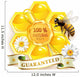 Bee with Honeycombs and Wall Decal