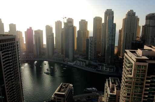 Dubai Marina Wall Decal