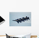 Blue Angles Wall Mural