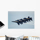 Blue Angles Wall Mural