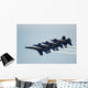 Blue Angles Wall Mural