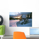 Russia South Ural Mountain Wall Decal