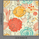Retro Floral Seamless Pattern Wall Decal
