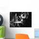 Static Steam Train Close up Wall Mural