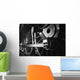 Static Steam Train Close up Wall Mural