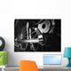 Static Steam Train Close up Wall Mural