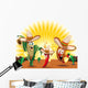 Mexico-Mexican Food Recipe Gastronomica Cartoon-Vector Wall Decal
