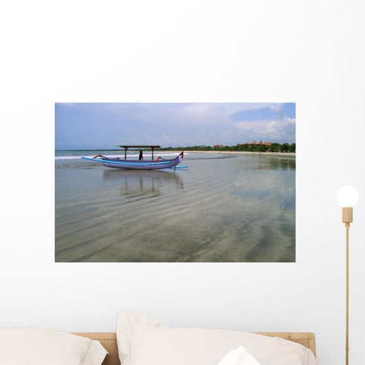 the indonesian boat Wall Mural