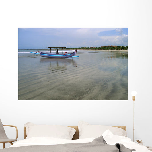 the indonesian boat Wall Mural