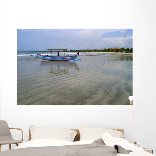 the indonesian boat Wall Mural