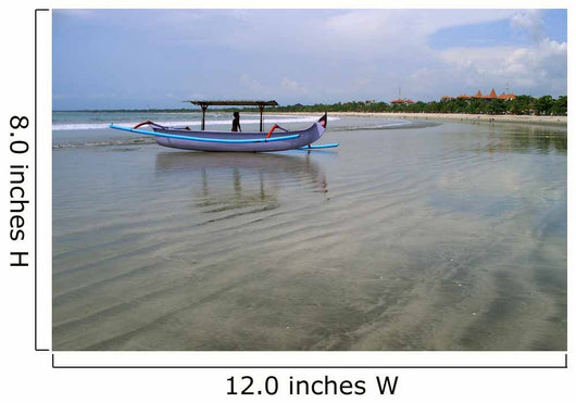 the indonesian boat Wall Mural