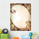 Abstract Scroll Frame Wall Mural
