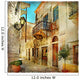 pictorial old streets of Greece Wall Mural