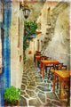 Traditional Greek Tavernas- Artistic