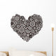 Dark Circle heart to lover Wall Decal