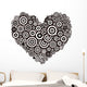 Dark Circle heart to lover Wall Decal