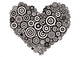 Dark Circle heart to lover Wall Decal