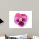 Design Element Pink Pansy Wall Decal