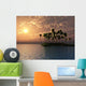Small Island Wall Decal