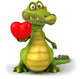 Crocodile Wall Decal
