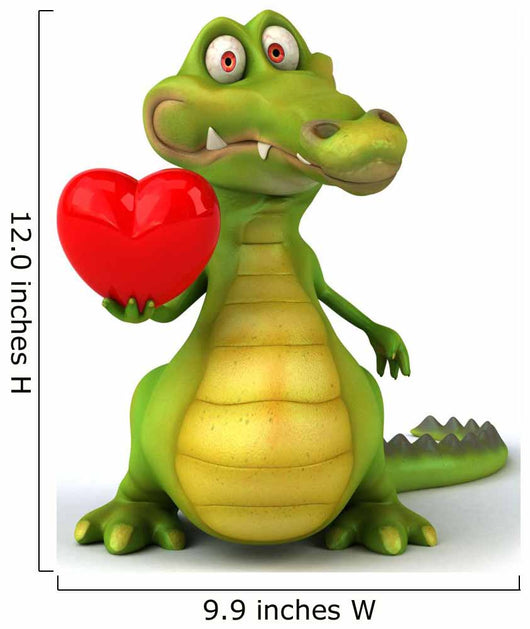 Crocodile Wall Decal