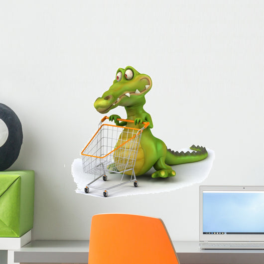 Crocodile Wall Decal