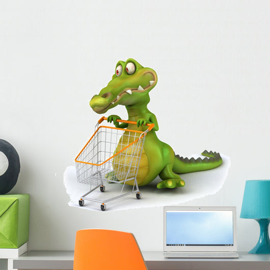 Crocodile Wall Decal