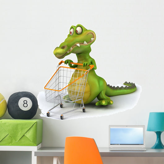 Crocodile Wall Decal