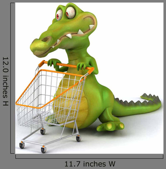 Crocodile Wall Decal