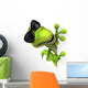 Cool Peeking Lizard Wall Decal