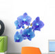 Blue Orchid Wall Decal