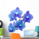 Blue Orchid Wall Decal