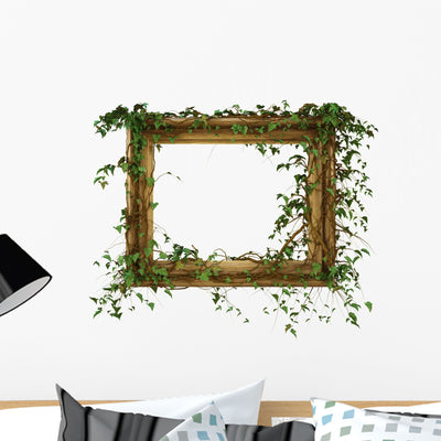 Frame Wall Decal shown on a wall