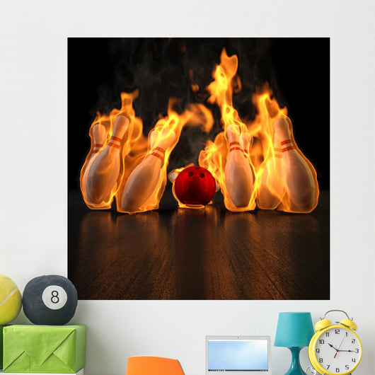 bowling Wall Mural