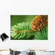 Pine Cone and Branches Wall Decal