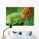 Pine Cone and Branches Wall Decal
