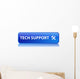 Tech Support Wall Decal