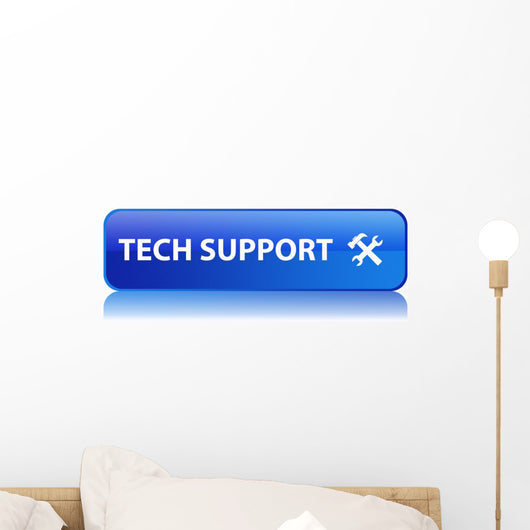 Tech Support Wall Decal