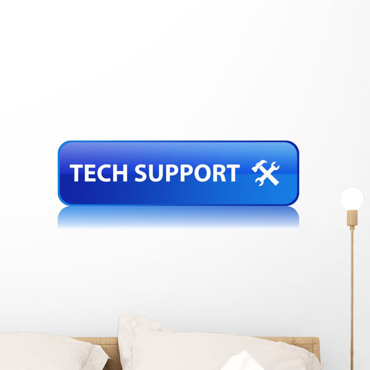 Tech Support Wall Decal