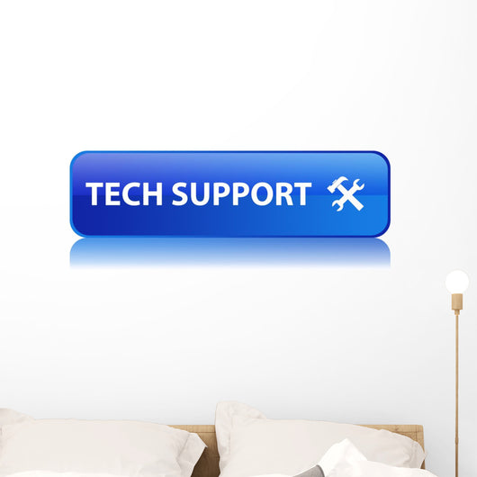 Tech Support Wall Decal